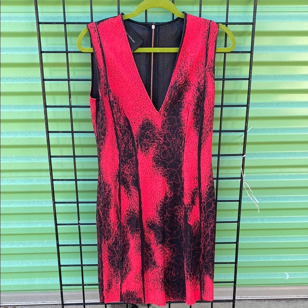 Aeffe Spa x Cedric Charlier Sleeveless Dress